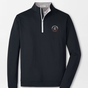 Peter Millar 125th U.S. Open Perth Performance Quarter Zip Men's Size XL Navy